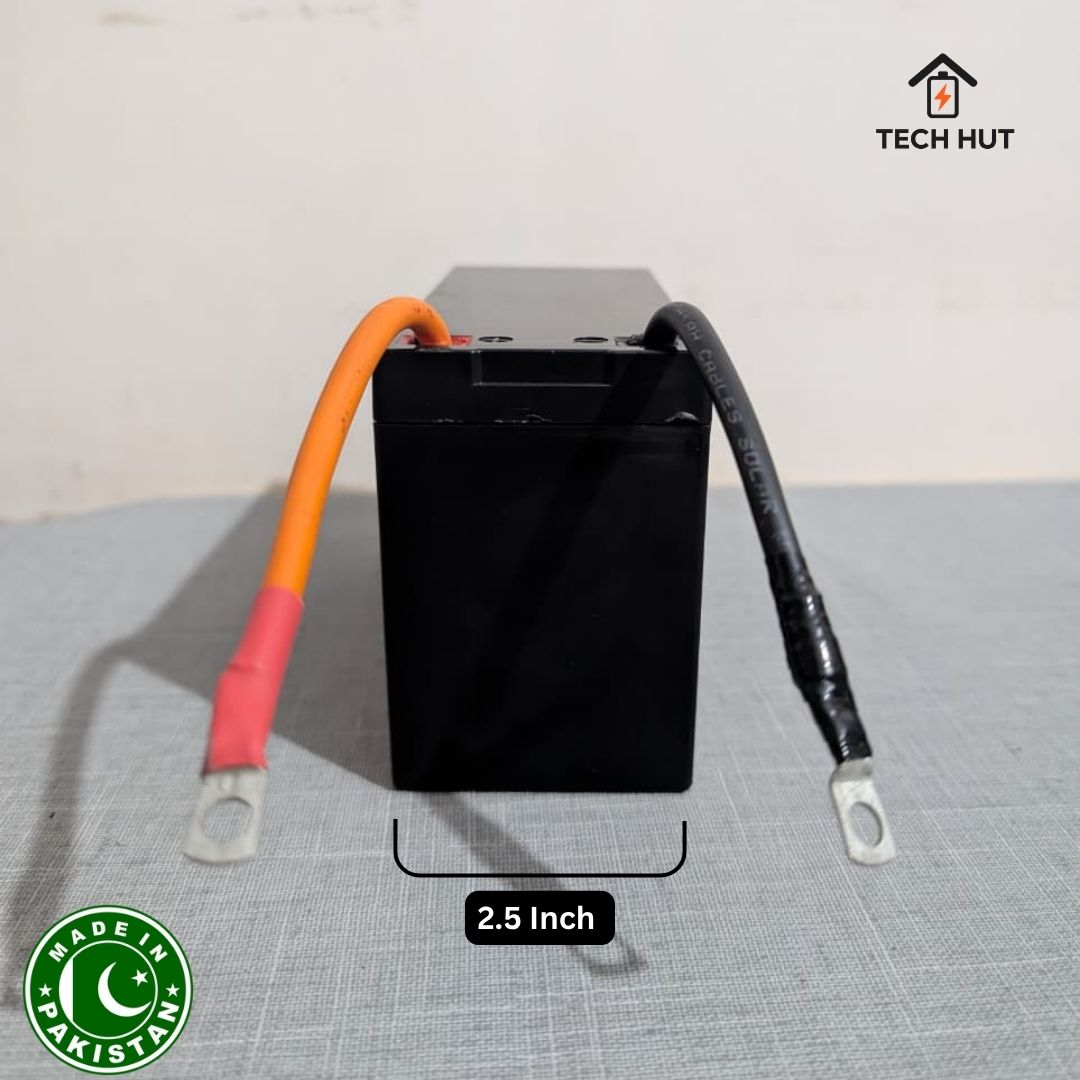 12.8V LiFePO₄ Motorcycle Battery | 6Ah & 12Ah | Smart BMS | 3 Months Warranty - Tech Hut