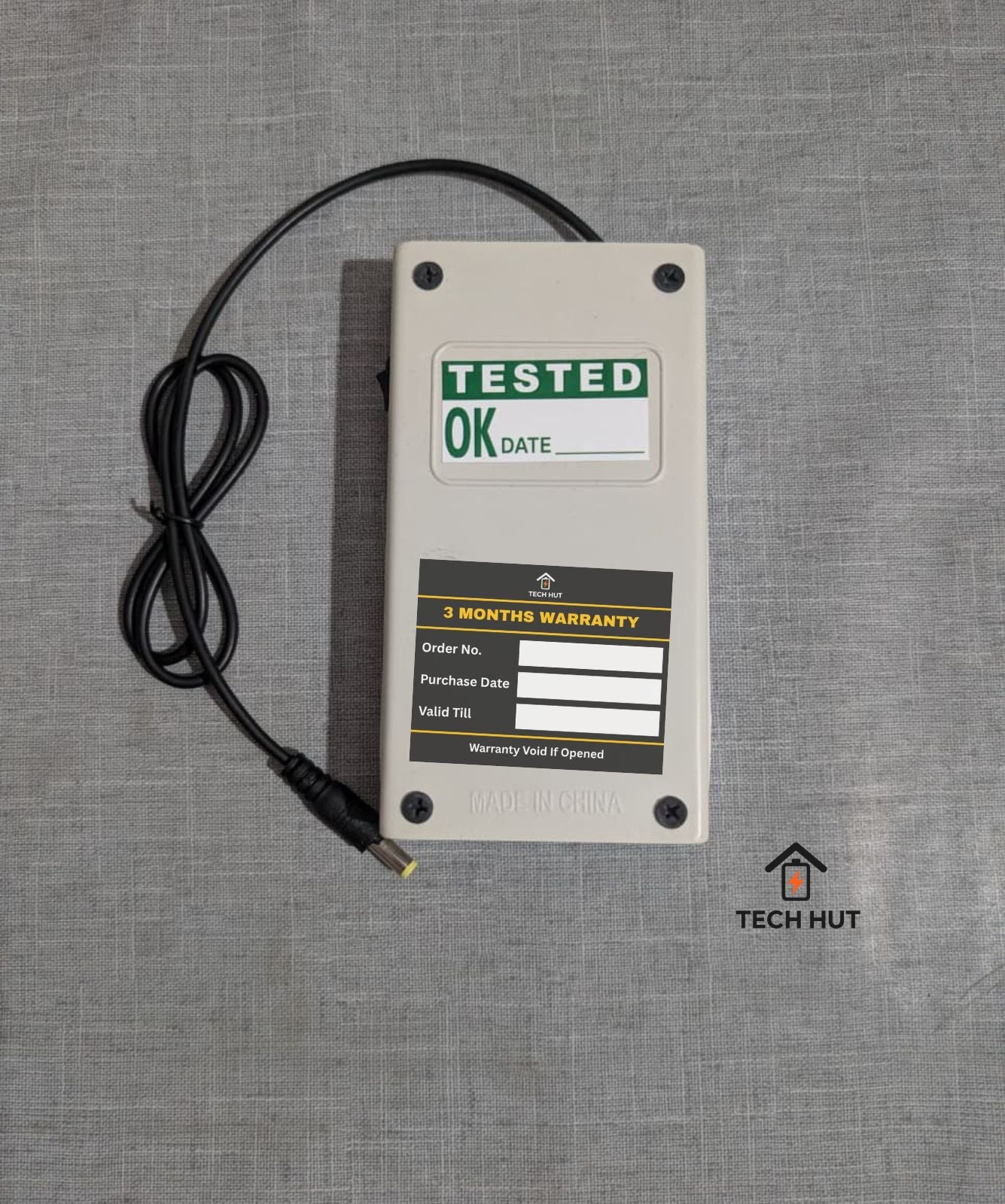 12 V WiFi Router UPS – Works with Standard & Fiber Routers | Adapter Included | 3 Months Warranty - Tech Hut