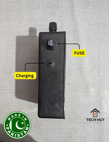 12V Lithium Battery Pack with Charger | 4Ah & 6Ah Variants | For Mini 12 V Fans & Lights