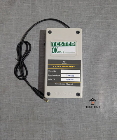 12 V WiFi Router UPS with Battery Indicator – Supports Standard & Heavy 5G Fiber Routers | Adapter Included with 1 Year Warranty
