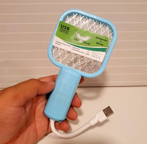 Portable USB Mosquito Killer Lamp | Electric Bug Zapper | UV Light Insect Killer | Plug & Play Anti Mosquito Device | Night Light for Bedroom