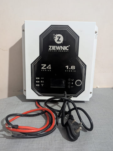 Ziewnic Z4 1.6 KVA Hybrid Solar Inverter 1050W – 12V Battery, 60A Semi-MPPT Solar Charger, 1000W PV Support, 5 Years Brand Warranty